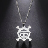 Stainless Steel Necklace - One Piece - Ohnime