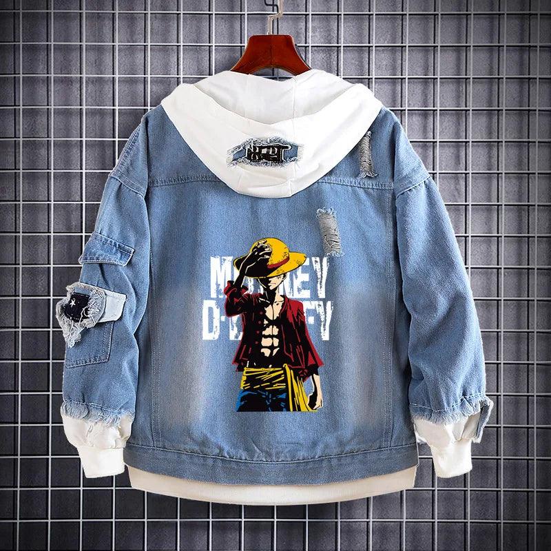 Denim Jacket - One Piece - Ohnime