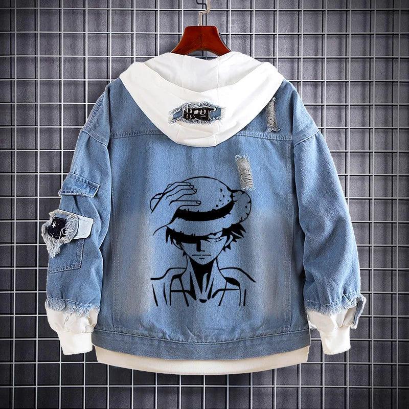 Denim Jacket - One Piece - Ohnime