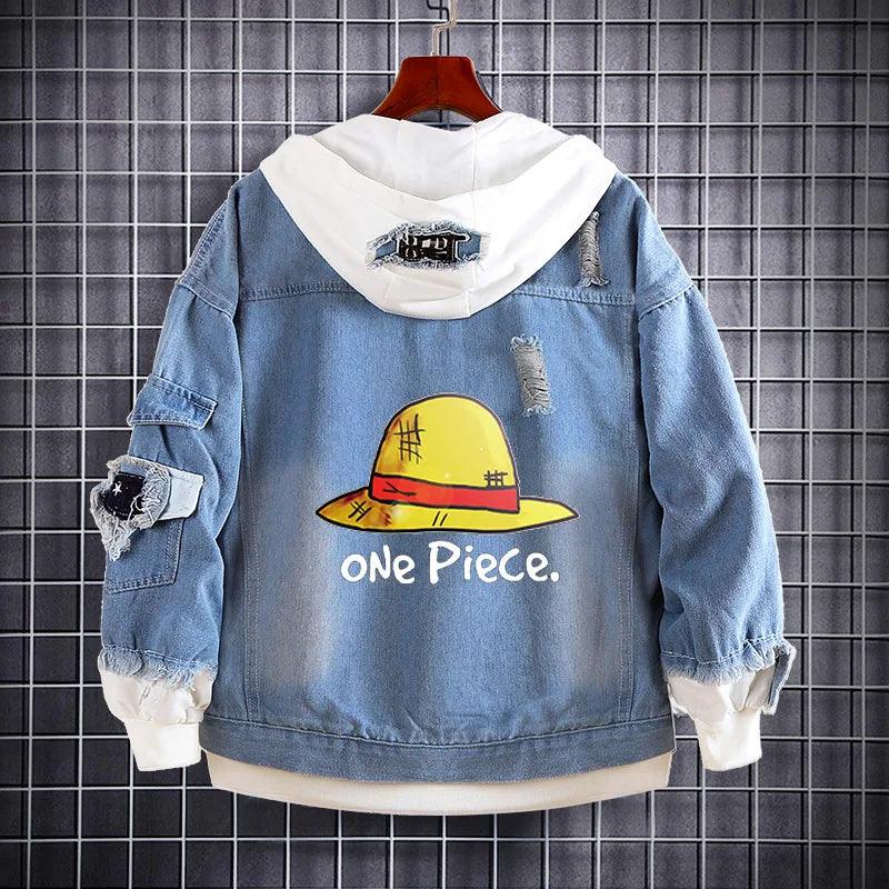 Denim Jacket - One Piece - Ohnime