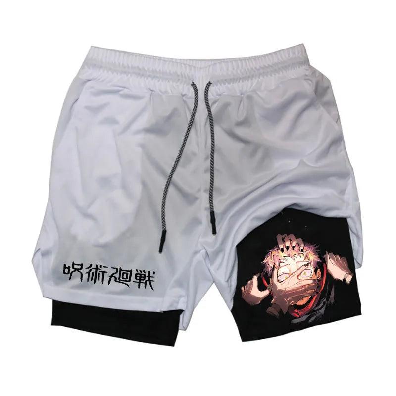 Double Lined Shorts - Jujutsu Kaisen - Ohnime