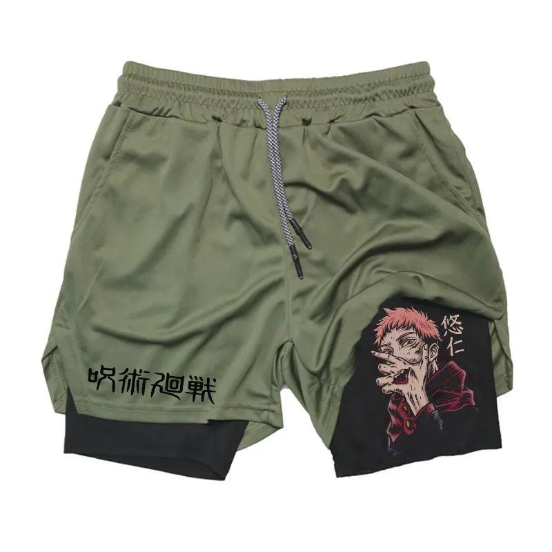 Double Lined Shorts - Jujutsu Kaisen - Ohnime