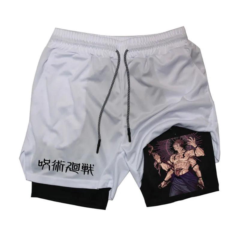 Double Lined Shorts - Jujutsu Kaisen - Ohnime