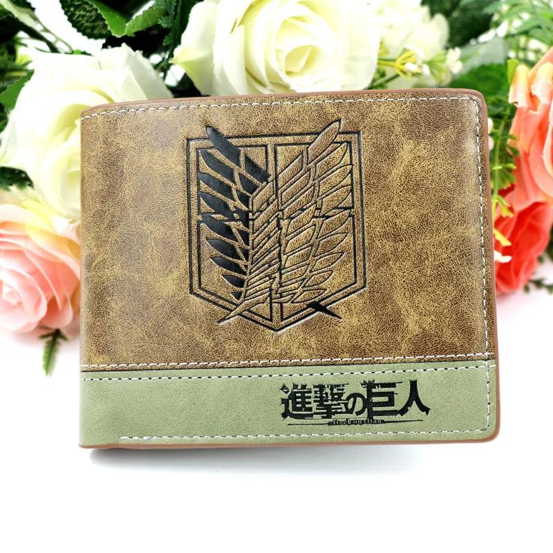 Leather Wallet - Attack on Titan - Ohnime