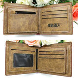 Leather Wallet - Attack on Titan - Ohnime