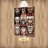 Lenticular Poster - Attack on Titan - Ohnime