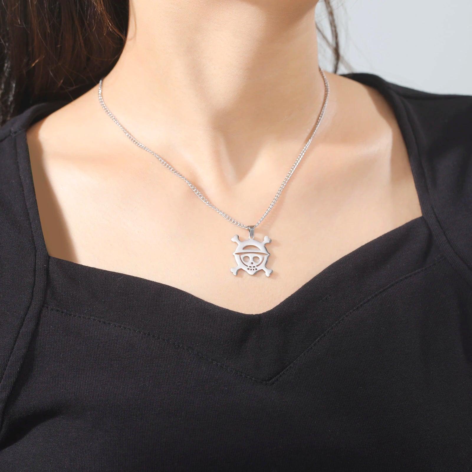 Stainless Steel Necklace - One Piece - Ohnime