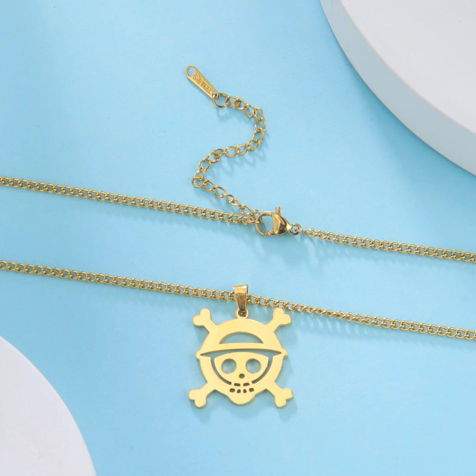 Stainless Steel Necklace - One Piece - Ohnime