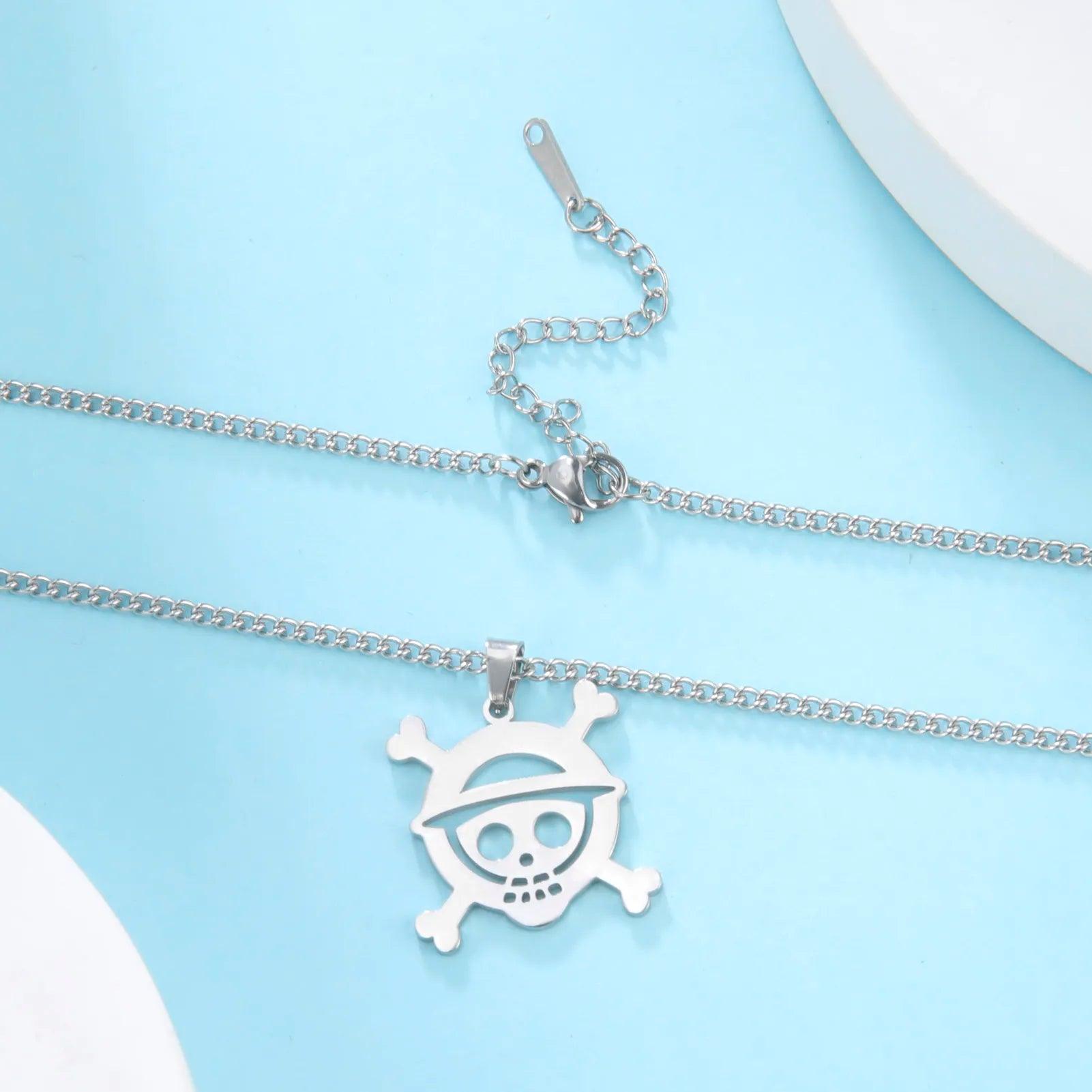 Stainless Steel Necklace - One Piece - Ohnime