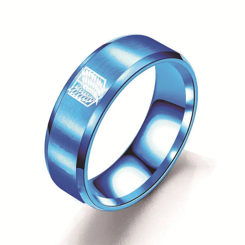 Stainless Steel Ring - Attack on Titan - Ohnime